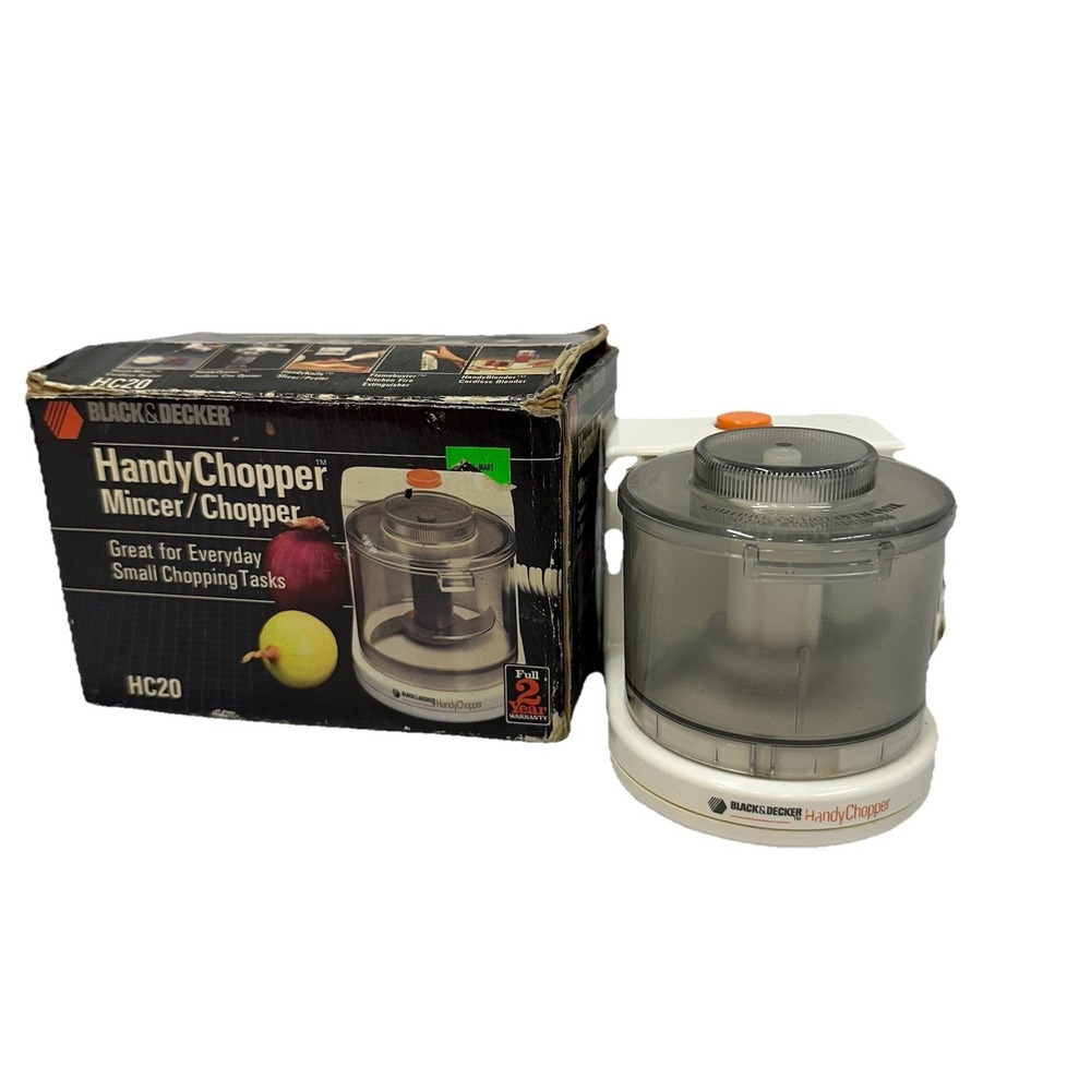 Black & Decker Handy Chopper Plus Mincer Dicer 1.5 cup HC20